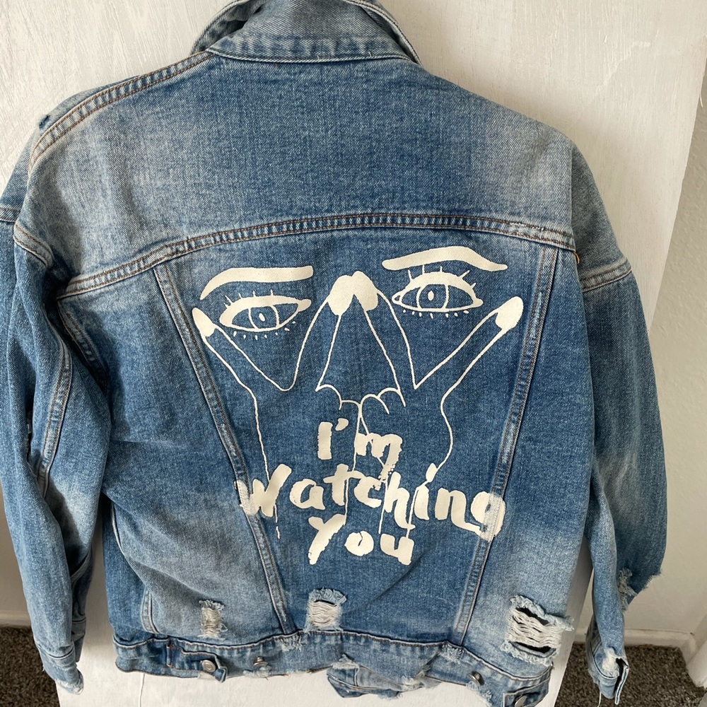 Oversized Jean Jacket - image 2